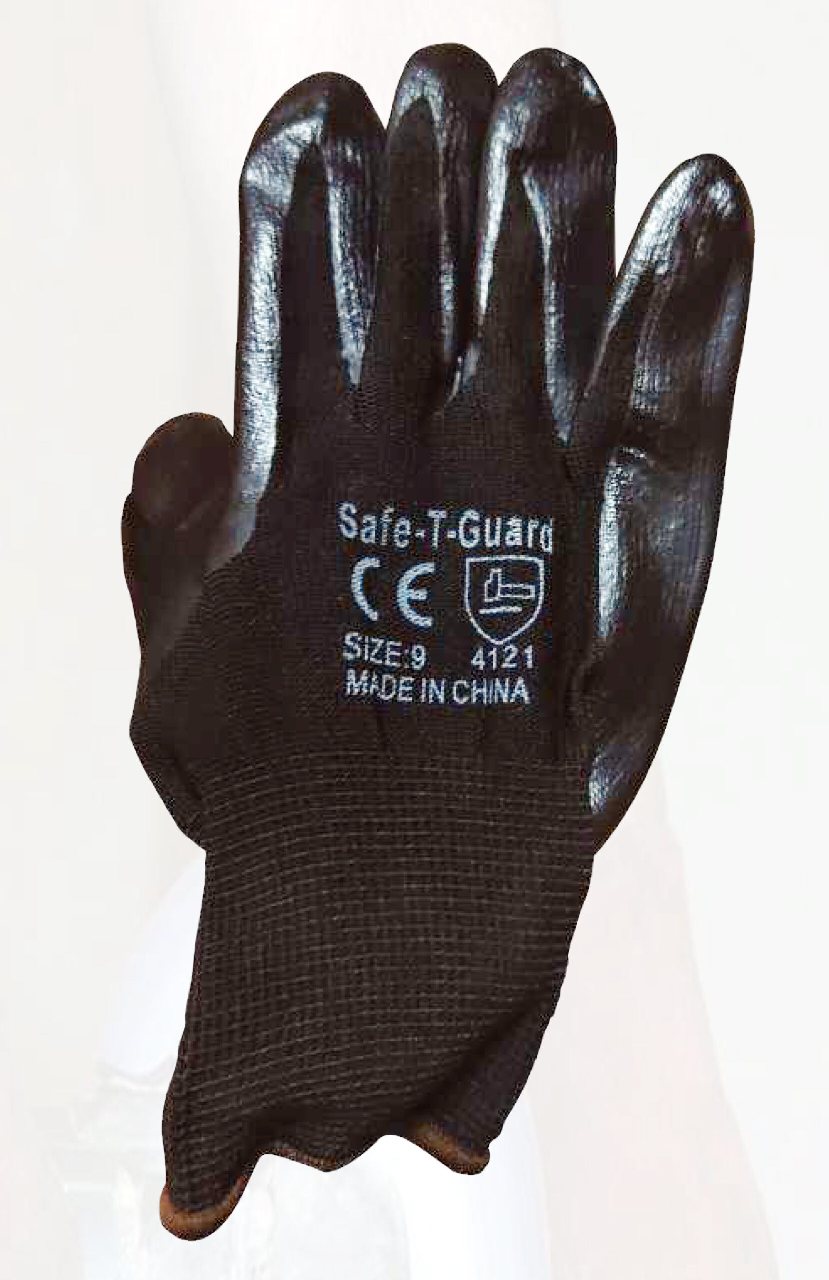 Safe-T-Guard- Nitrile coated gloves